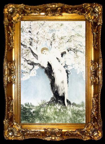 framed  Louis Lcart Spring, ta009-2